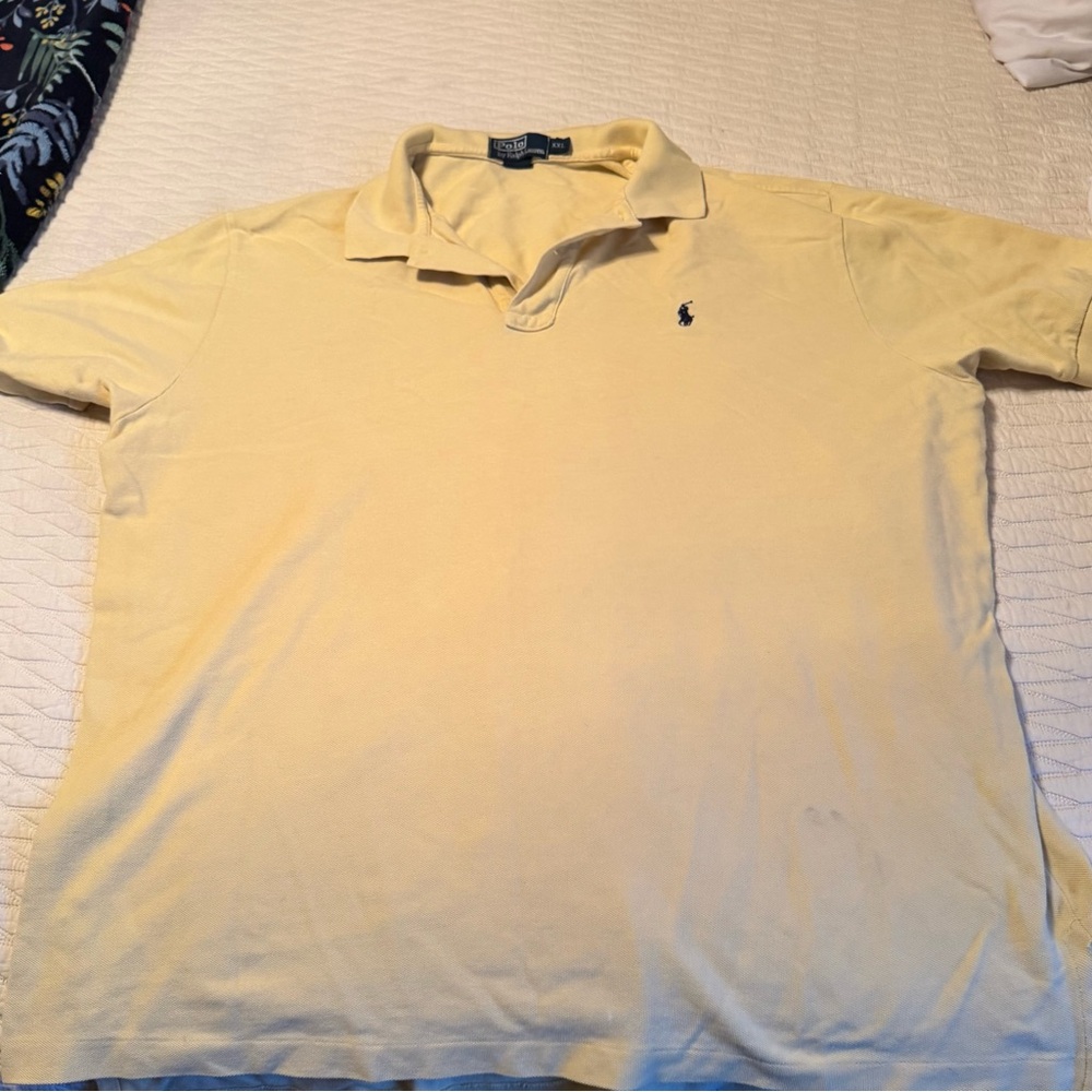 Polo by Ralph Lauren Men's Yellow Shirt